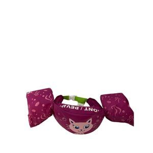 Puddle jumper mermaid kitty pink swim float 35-55lbs